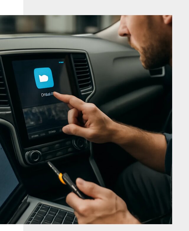 Установка VK Видео на штатный экран автомобиля в Тейково