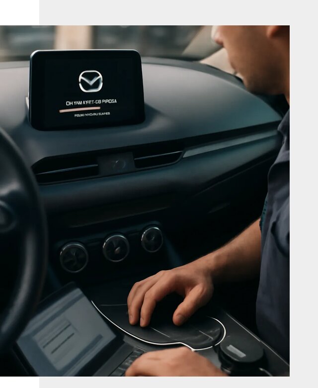Установка приложений Mazda на мультимедийную систему в Тейково